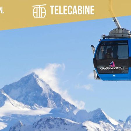 Plein Ciel I Balcony I Close To Cable Cars I Car Park Кранс Монтана Екстериор снимка