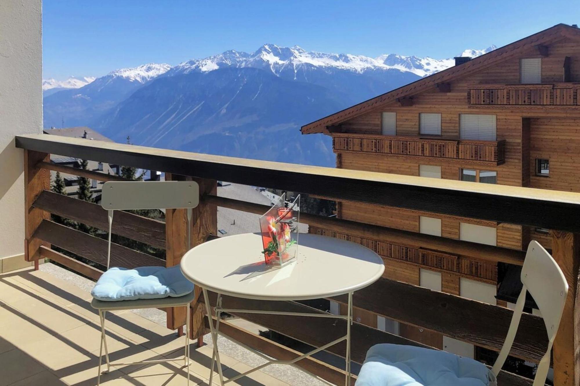 Plein Ciel I Balcony I Close To Cable Cars I Car Park Кранс Монтана Екстериор снимка